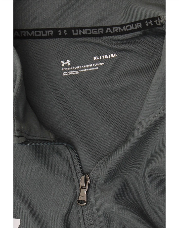 Under Armour Veste de Survêtement Ajustée Homme XL Gris