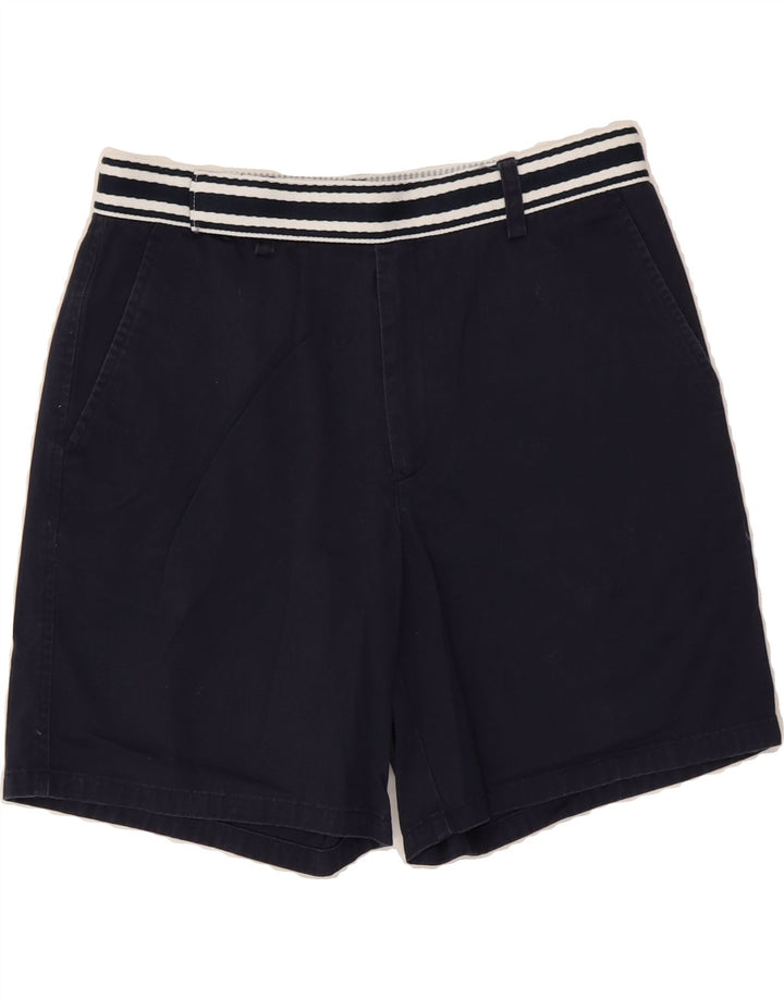 TOMMY HILFIGER Womens Chino Shorts US 6 Medium W30 Navy Blue