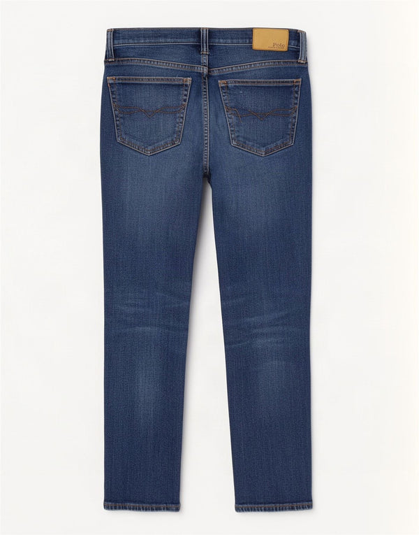 Polo Ralph Lauren Meninos Jeans Slim 11-12 Anos W26 L26 Azul Algodão