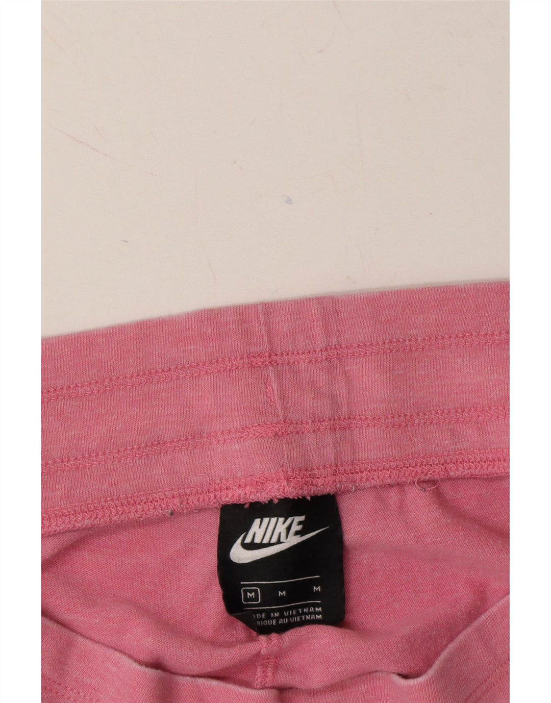 NIKE Womens Sport Shorts UK 12 Medium  Pink Cotton Vintage Nike and Second-Hand Nike from Messina Hembry 