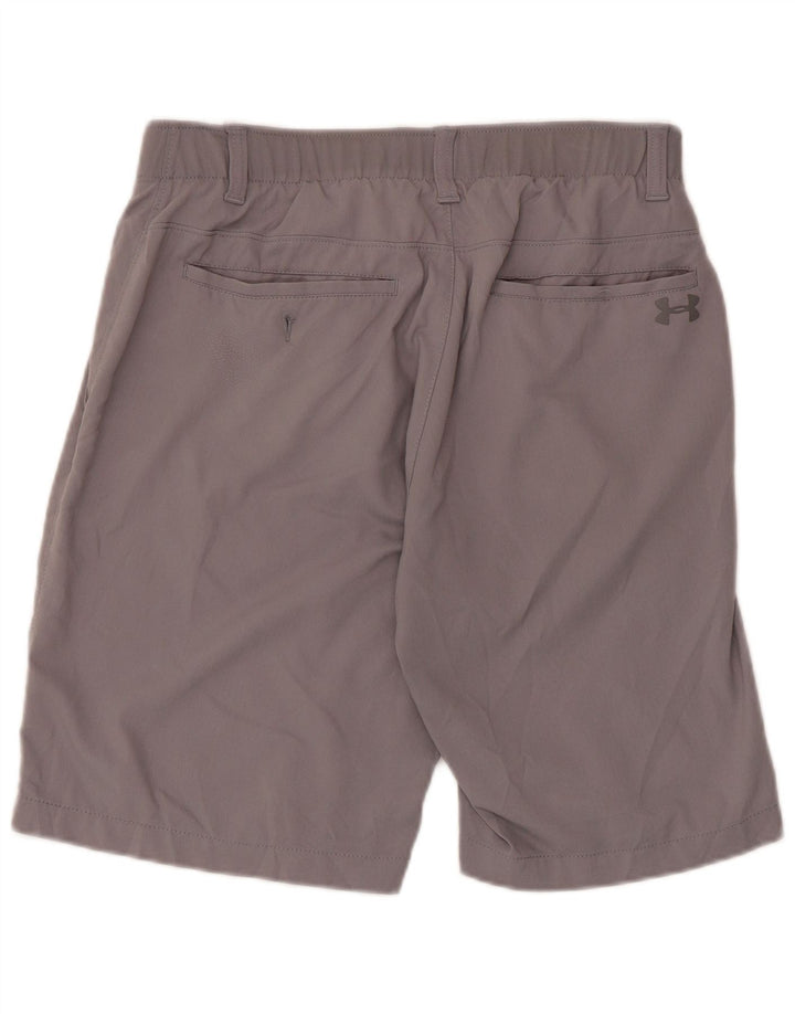 Under Armour Mens Heat Gear Chino Shorts W32 Medium Grey Nylon