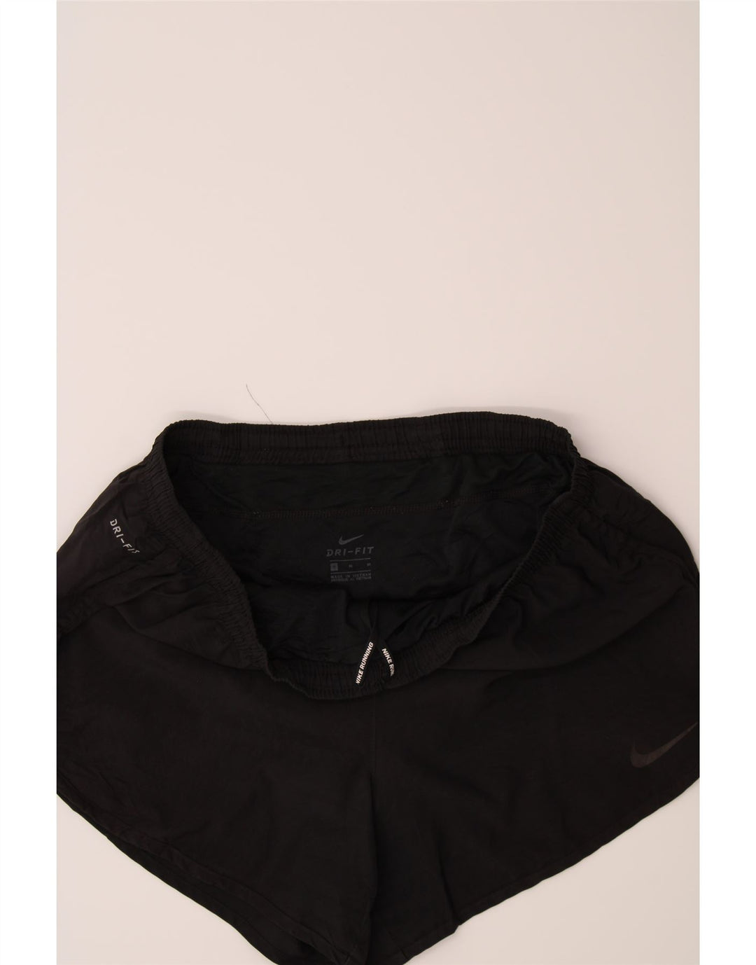 NIKE Womens Dri Fit Sport Shorts UK 14 Medium Black Polyester Vintage Nike and Second-Hand Nike from Messina Hembry 