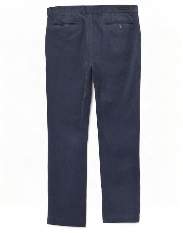 Polo Ralph Lauren Pantalon en velours côtelé extensible pour homme W34 L32 Bleu marine