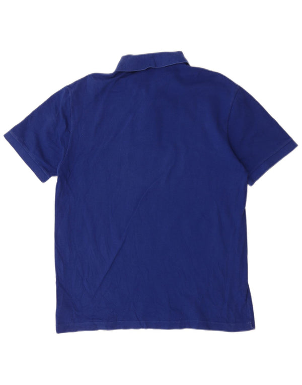 Fred Perry Mens Polo Shirt Medium Navy Blue Cotton