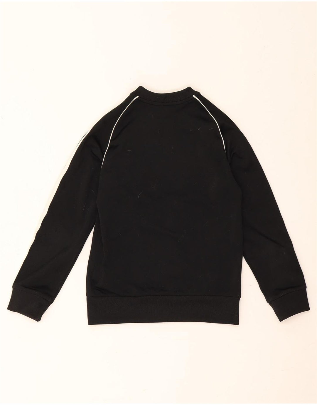 Giacca Top della tuta da ragazzo Adidas 7-8 anni in poliestere nero