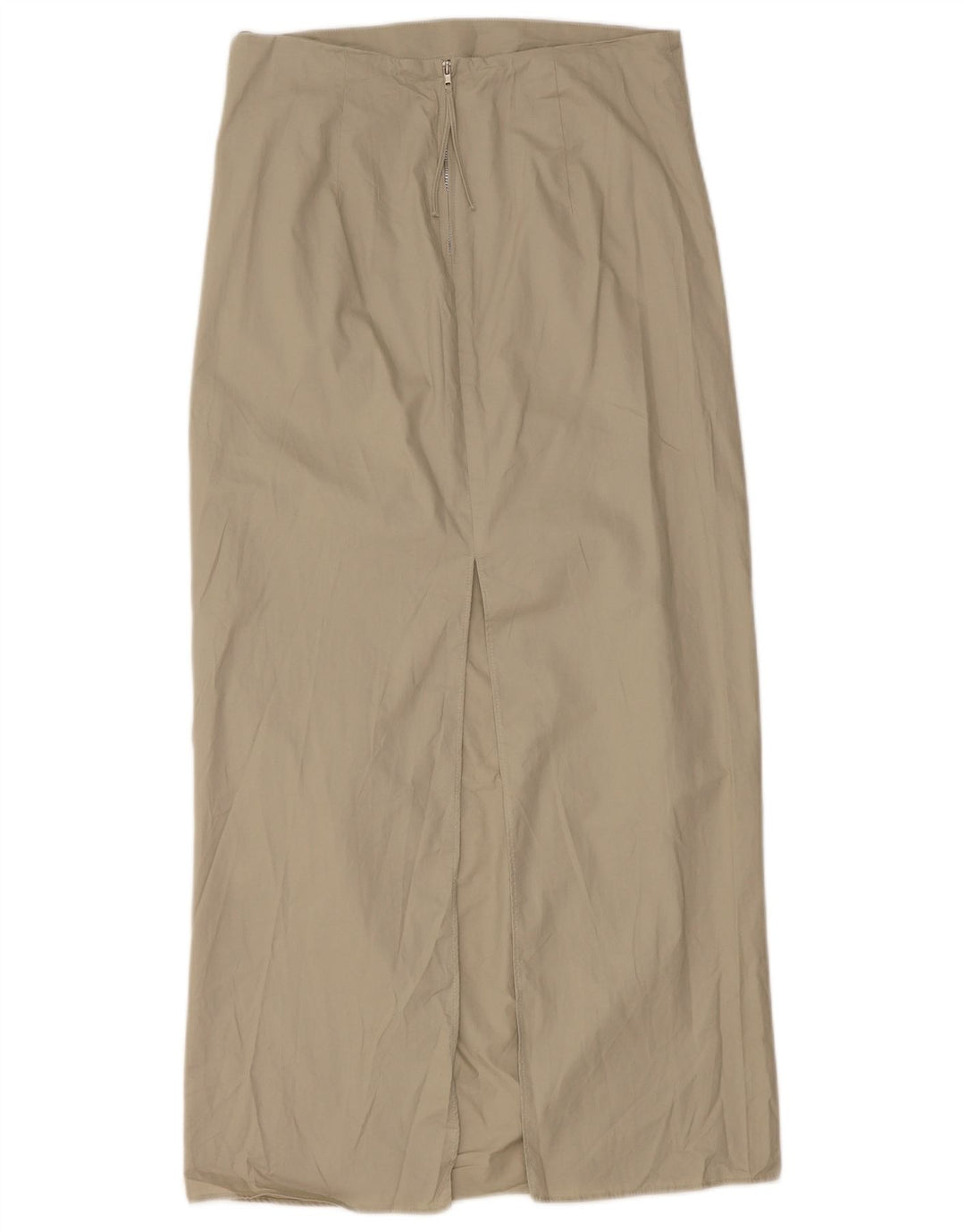 Zara Womens Maxi Skirt Medium W28 Green Cotton