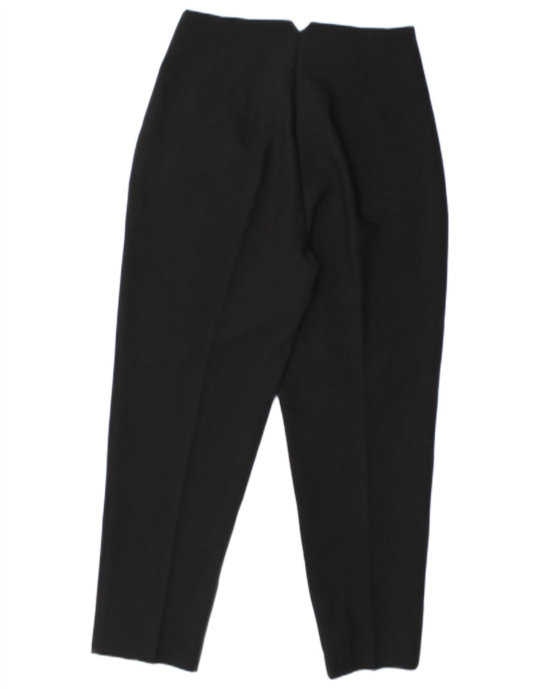 ZARA Womens Tapered Chino Trousers Medium W28 L26 Black Polyester
