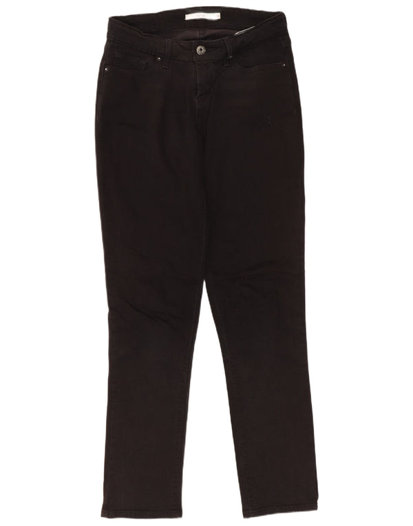 Levi's Womens 712 Slim Jeans W26 L30 Μαύρο Βαμβακερό