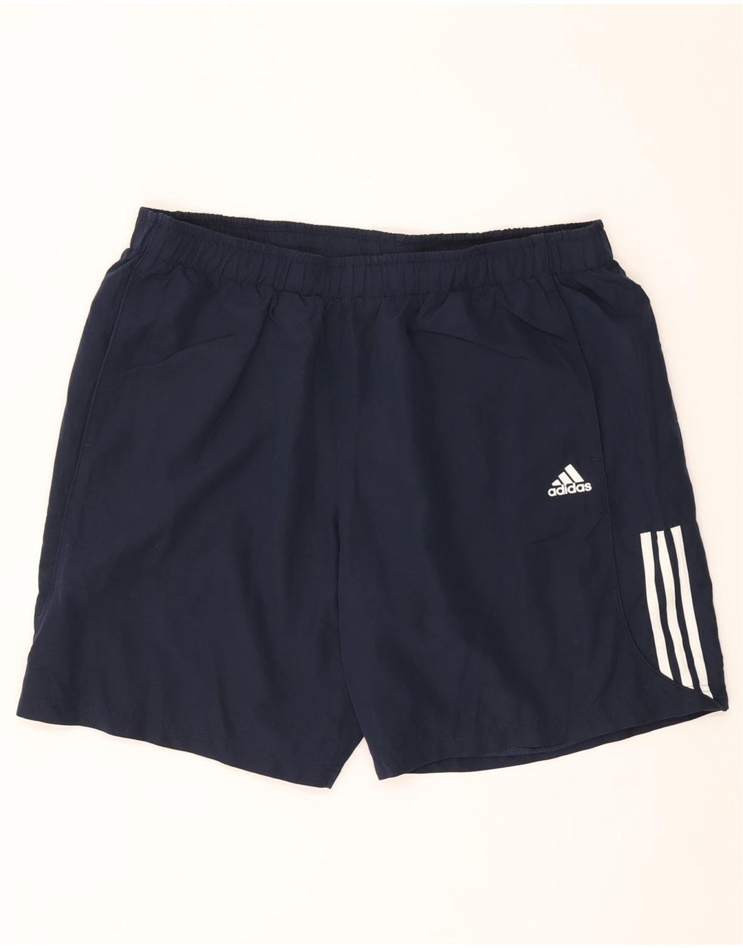 Adidas Mens Climalite Sport Shorts 2XL Navy Blue Polyester