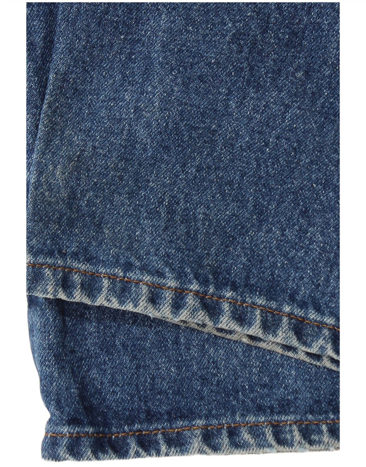 Valentino Womens Straight Jeans W34 L31 Blue Cotton