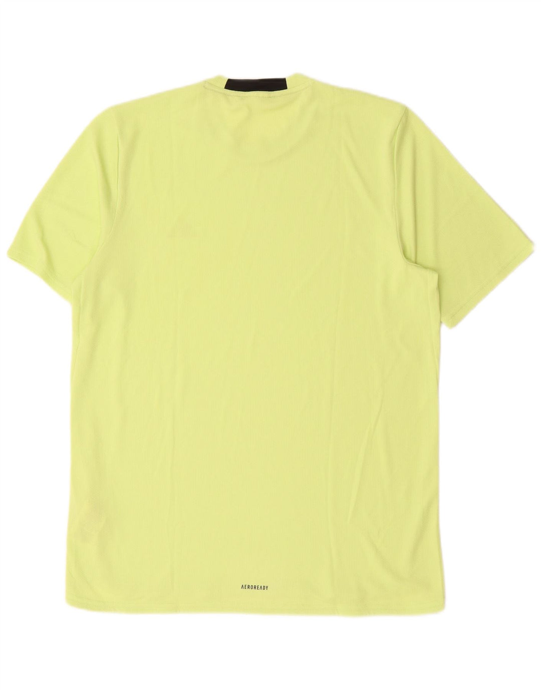 Adidas Mens T-Shirt Top Medium Green Polyester