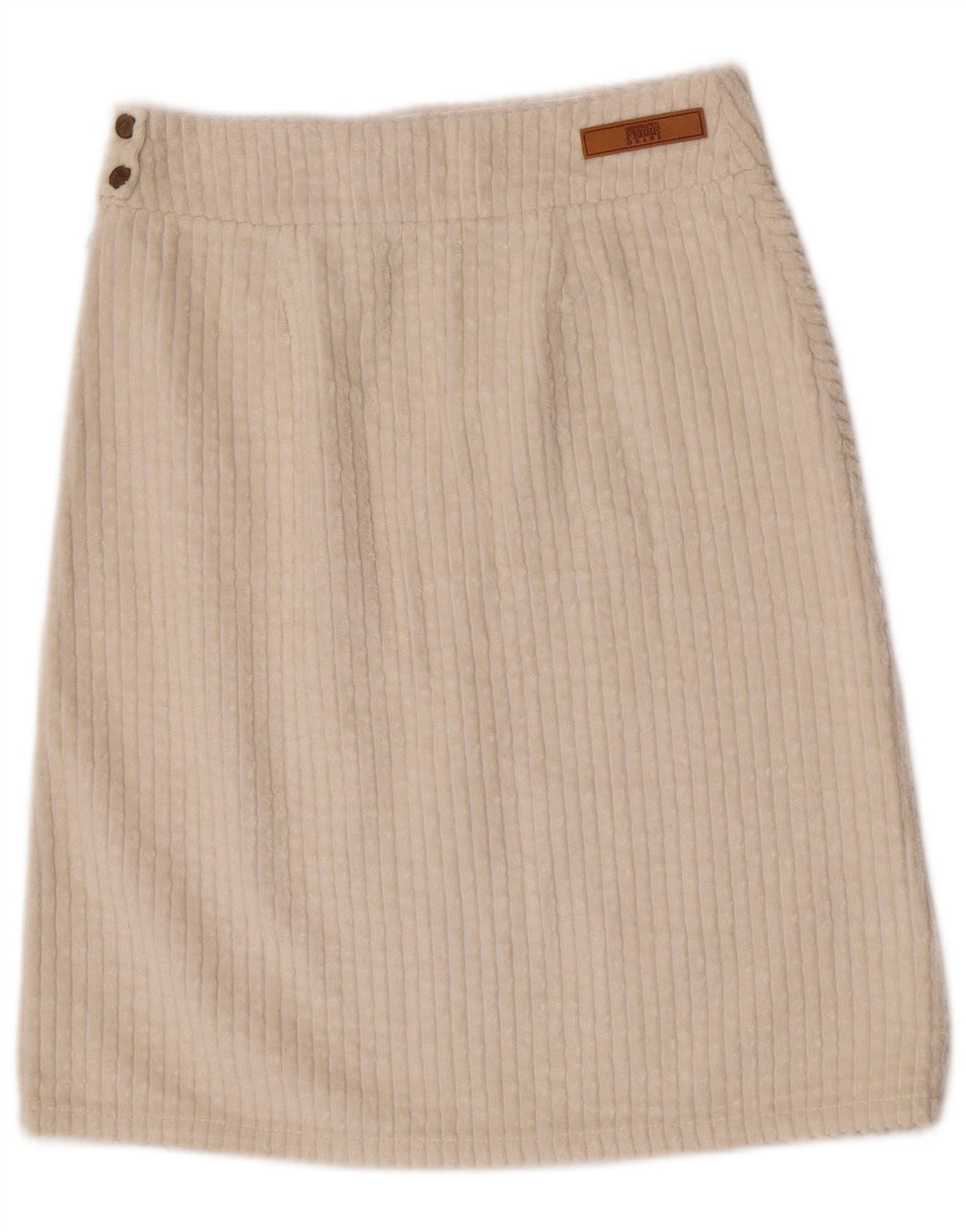 Gianfranco Ferre Damefløjl Nederdel W30 Medium Off White
