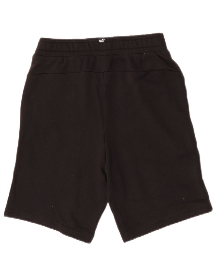 Puma Boys Sport Shorts 11-12 Years Black Cotton