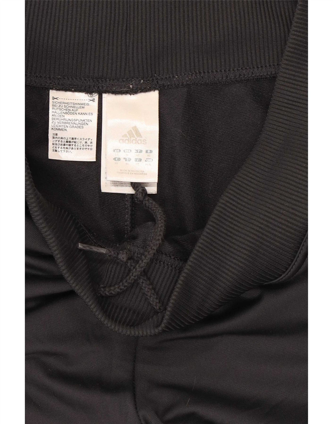 Pantaloni della tuta da donna Adidas UK 14 Poliestere grigio medio