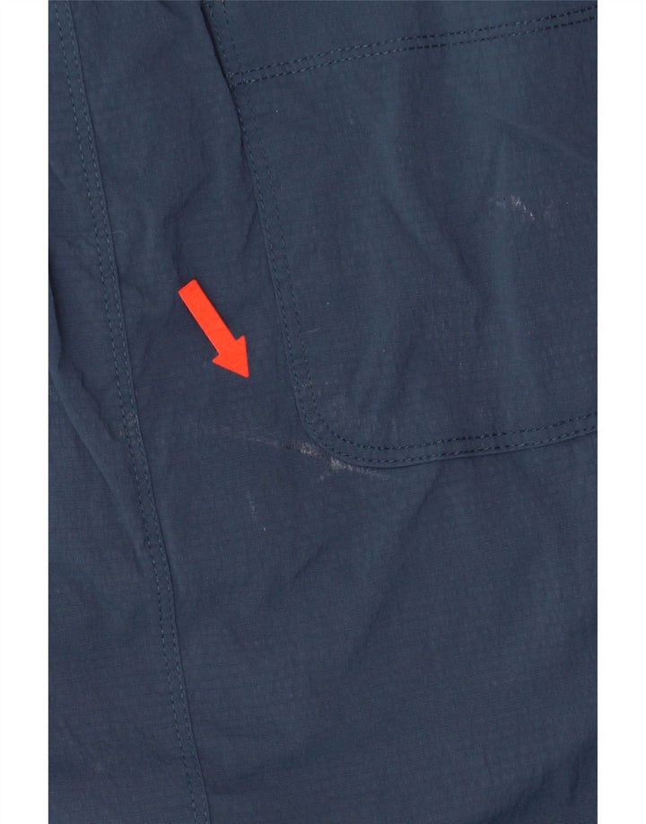 ATHLETA Womens Cargo Skirt US 8 Medium W30 Navy Blue Vintage Athleta and Second-Hand Athleta from Messina Hembry 