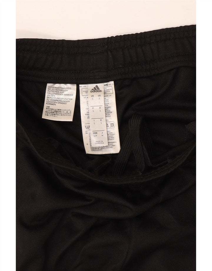 Adidas Mens Climacool Tracksuit Trousers Small  Black Polyester