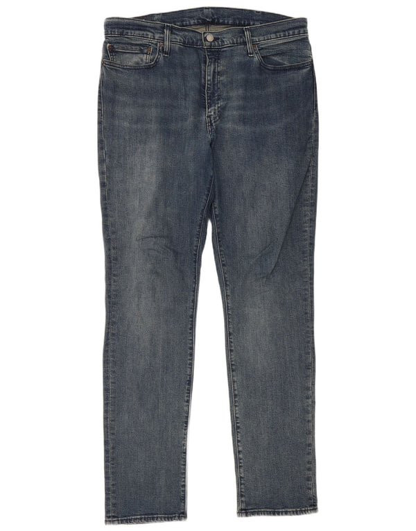Levi's Herre 511 Slim Jeans W38 L34 Blå Bomuld