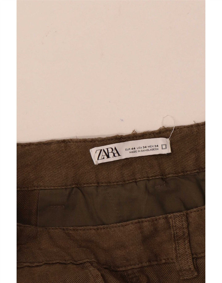 Zara Herre Cargo Shorts EU 44 Large W34 Brun