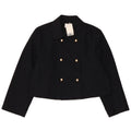 Zweireihiger, übergroßer Blazer für Damen von H&M, Gr. 14, mittleres Marineblau