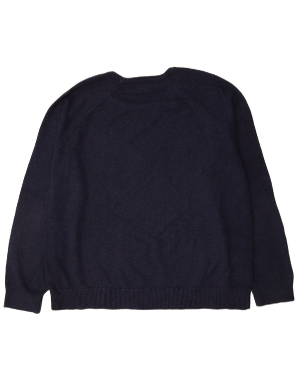 L.L.Bean Herren-Pullover mit Rundhalsausschnitt, 2XL, Marineblau, Baumwolle