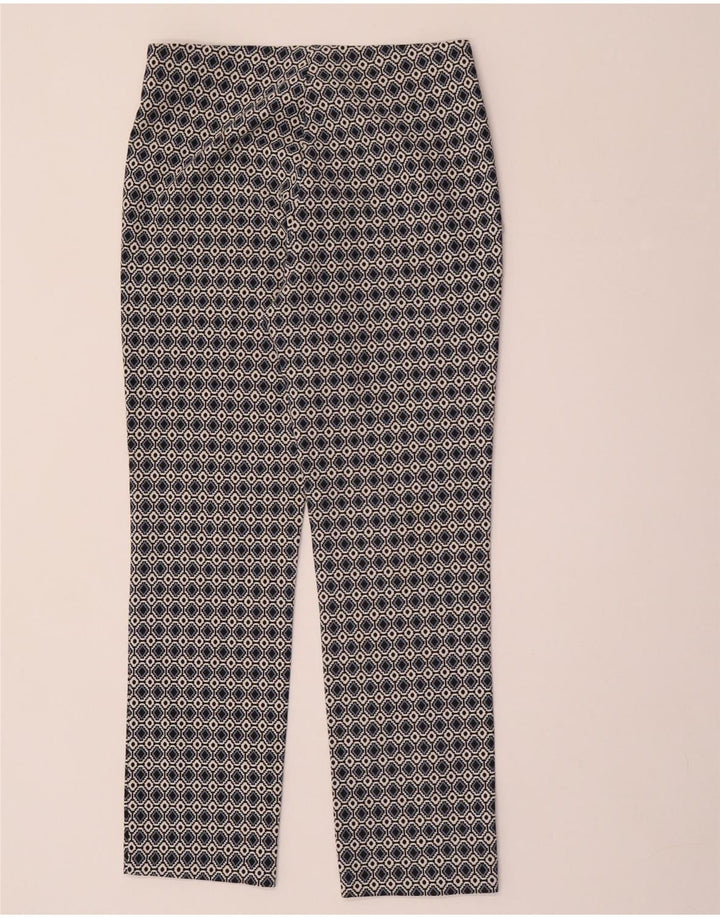 Pantalon décontracté femme ZARA moyen W28 L28 multicolore géométrique
