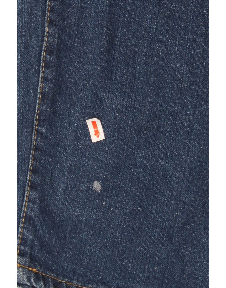 IZOD Mens Slim Straight Jeans W34 L32 Blue Cotton Vintage Izod and Second-Hand Izod from Messina Hembry 