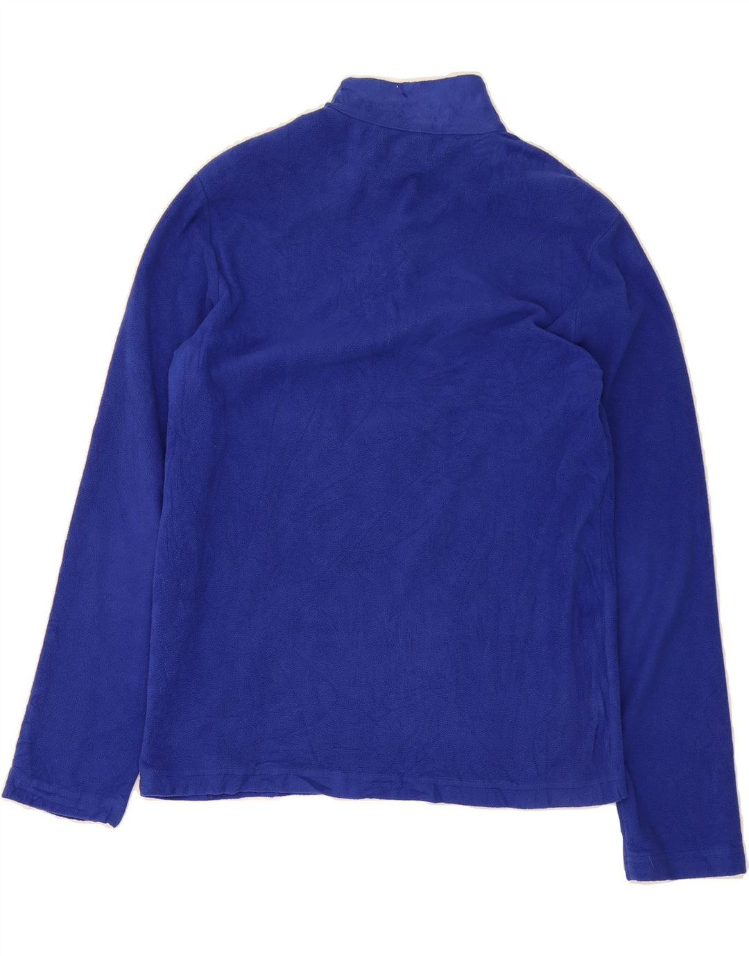 CHAPS Boys Zip Neck Fleece Jumper 15-16 Years XL  Blue Polyester Vintage Chaps and Second-Hand Chaps from Messina Hembry 