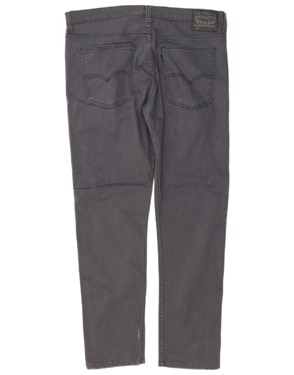 Levi's Mens 508 Straight Casual Παντελόνι W36 L31 Γκρι βαμβακερό