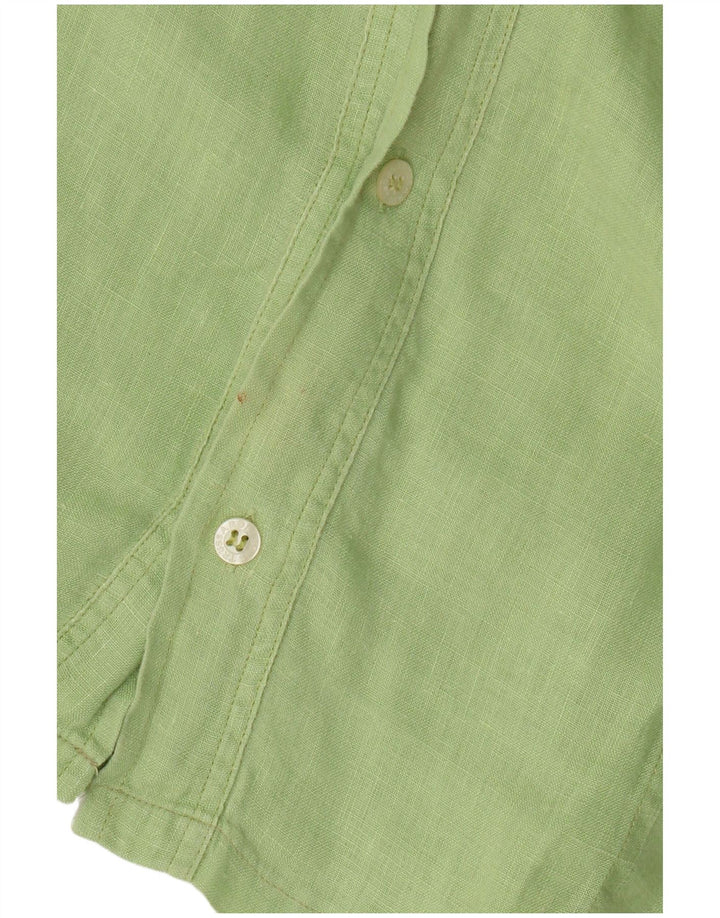 Trussardi Mens Short Sleeve Shirt 2XL Green