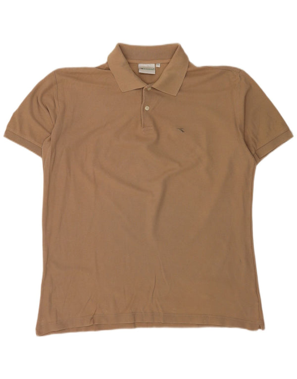 Polo Uomo Diadora IT 52 Large Beige Cotone