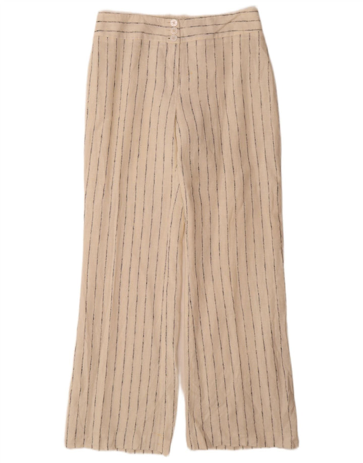 Marks & Spencer Casual Bukser til kvinder UK 12 Medium W32 L33 Off White
