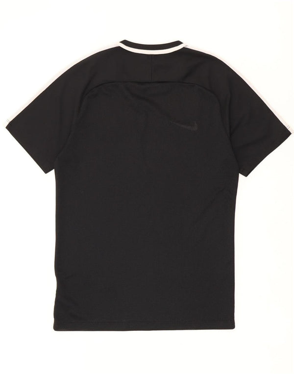 Nike Herre Dri Fit T-Shirt Top Lille Sort Colourblock