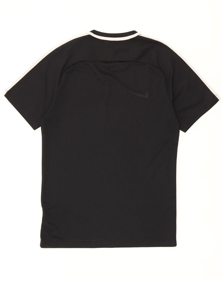 Nike Herre Dri Fit T-Shirt Top Lille Sort Colourblock