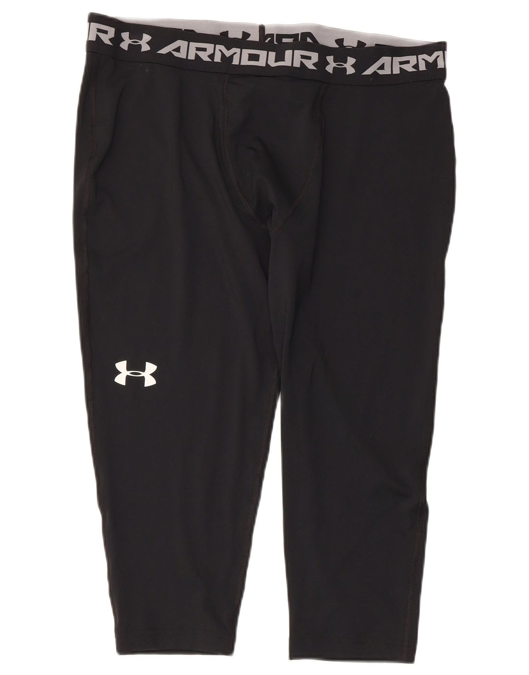 Under Armour Herre Grafiske Capri Leggings 2XL Sort Polyester