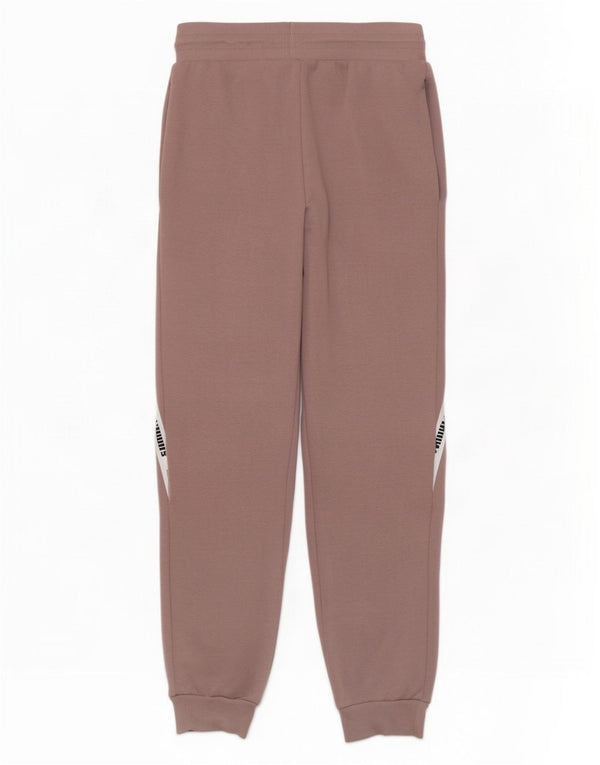 Puma Pantalon de survêtement graphique pour femme UK 10 Small Rose Colourblock
