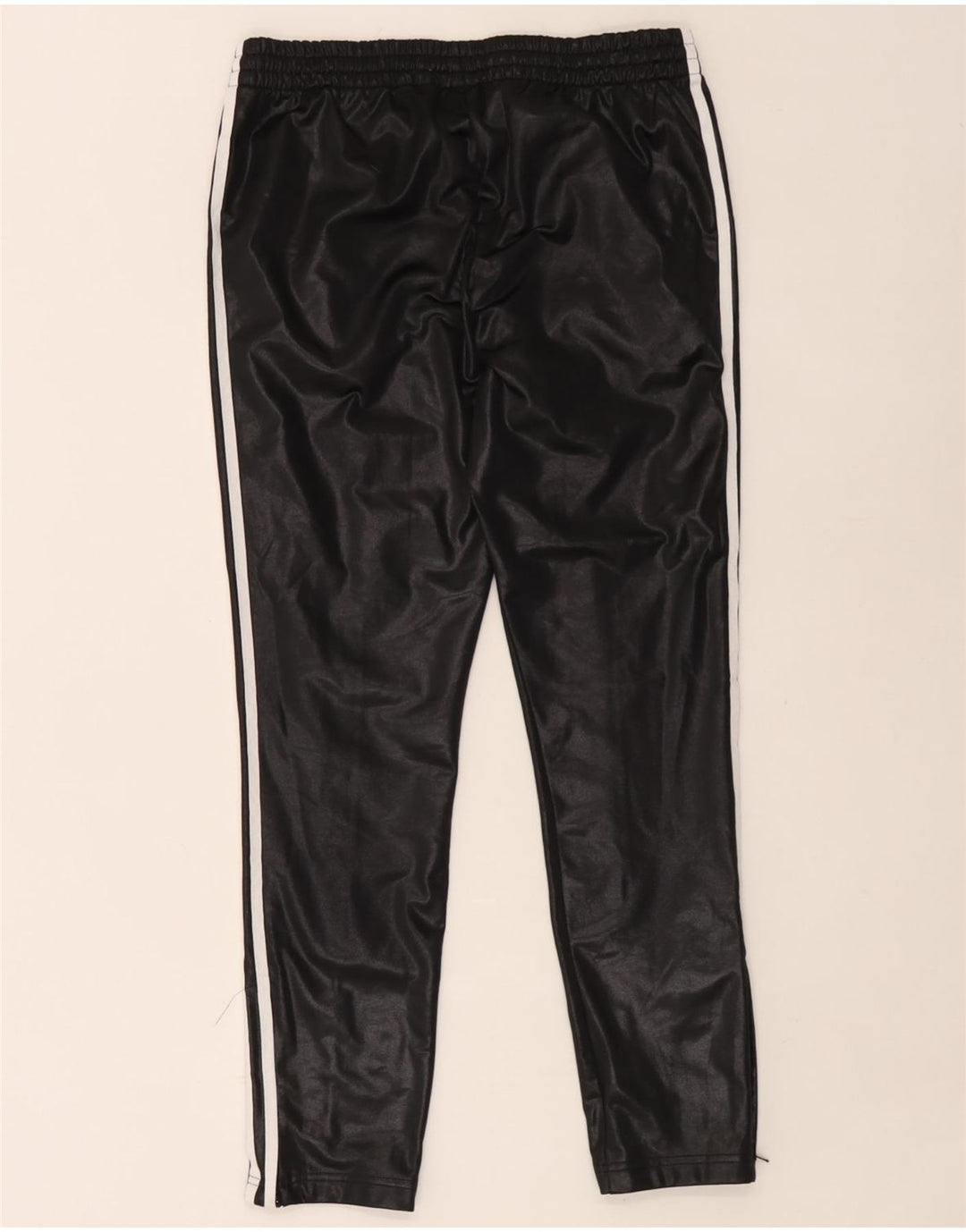 Adidas Womens Tracksuit Trousers UK 12 Medium  Black Polyester