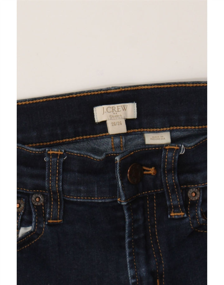 J. CREW Womens Bermuda Denim Shorts W26 Small  Navy Blue Cotton Vintage J. Crew and Second-Hand J. Crew from Messina Hembry 