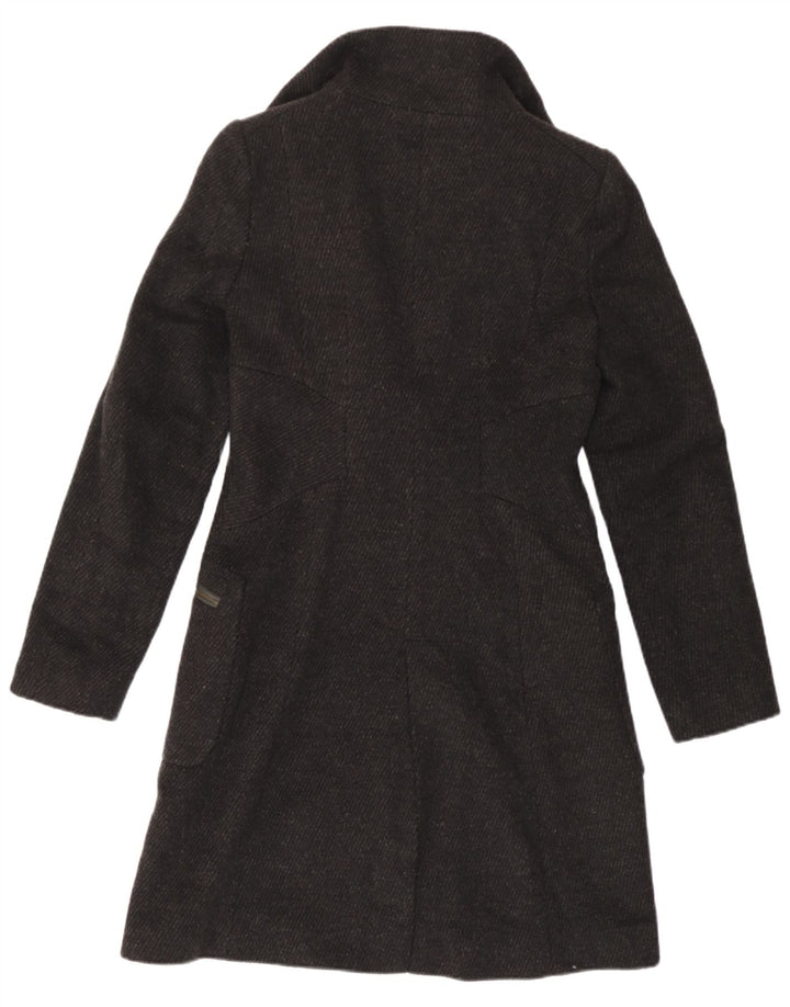 Zara Womens Overcoat UK 10 Small Grey