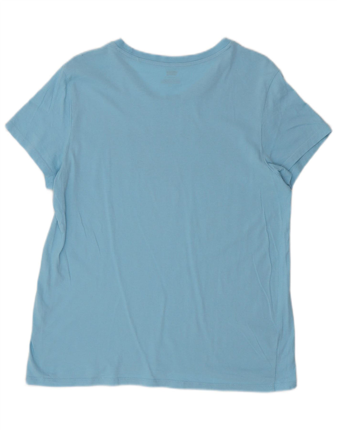 LEVI'S Womens Graphic T-Shirt Top UK 14 Large Blue