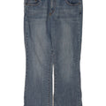 Levi's Damen 515 Bootcut Jeans US 12 Large W32 L30 Blaue Baumwolle
