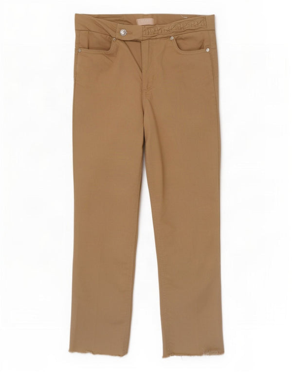 Pantaloni da Abito Donna Liu Jo W28 L26 Cotone Marrone