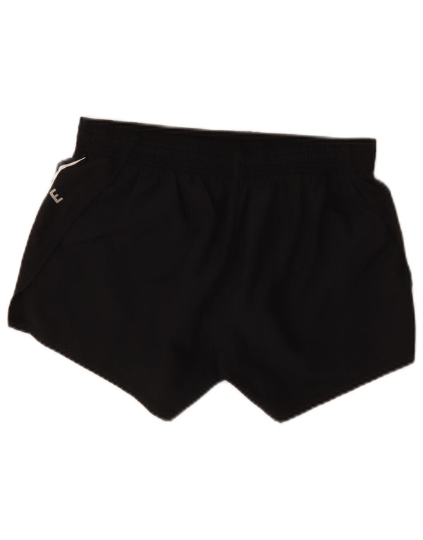 Damskie spodenki sportowe Nike Dri Fit Graphic UK 10, małe, czarne, poliestrowe