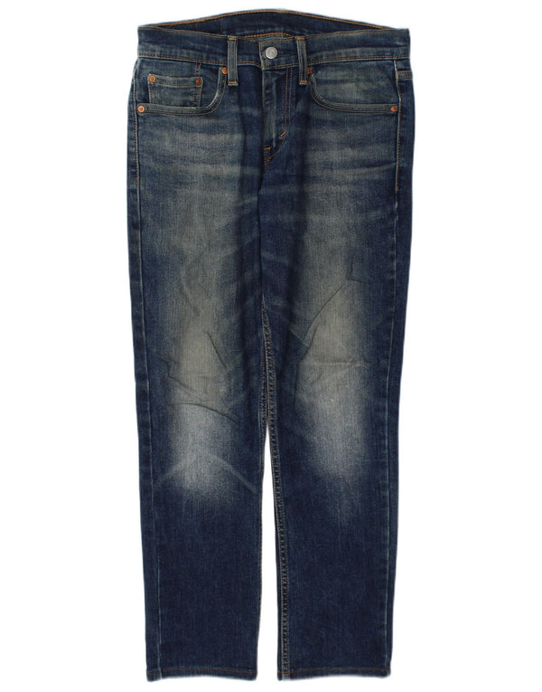 Jeans slim da uomo Levi's W28 L28 cotone blu