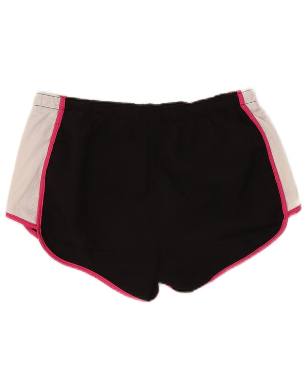 Puma Damen Sportshorts UK 12 Mittelschwarz Farbblock