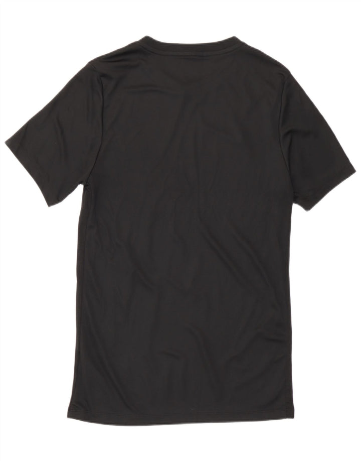 Nike Mens T-Shirt Top Small Black Polyester Sports
