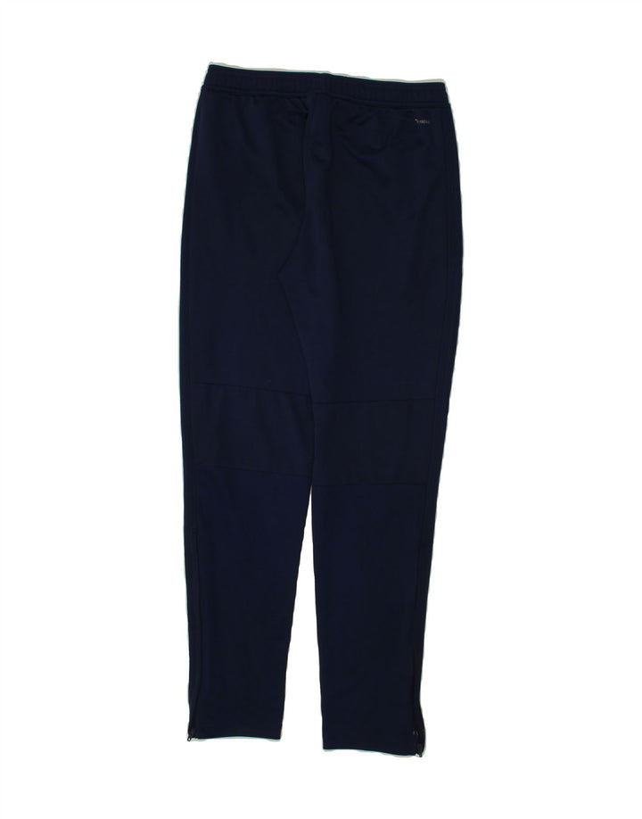 ADIDAS Boys Climacool Tracksuit Trousers 13-14 Years  Navy Blue Polyester Vintage Adidas and Second-Hand Adidas from Messina Hembry 