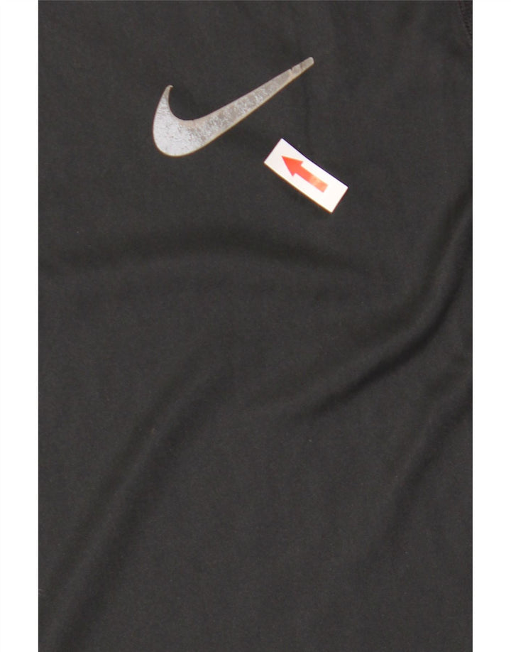 Nike Hommes Dri Fit T-Shirt Haut Petit Noir