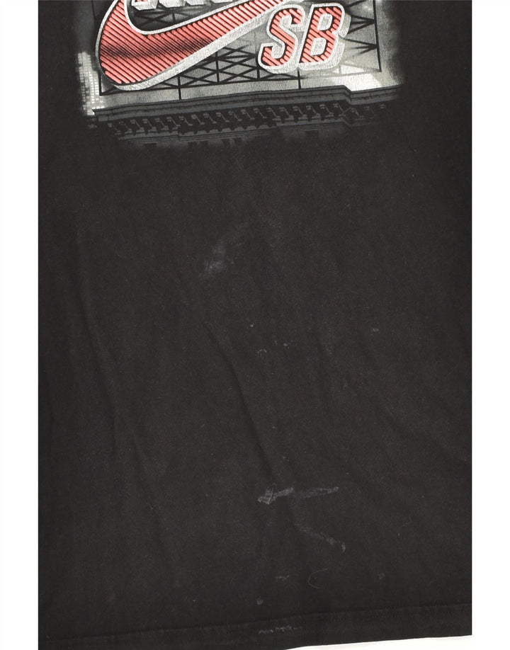 NIKE Boys Graphic T-Shirt Top 13-14 Years XL Black Cotton | Vintage Nike | Thrift | Second-Hand Nike | Used Clothing | Messina Hembry 