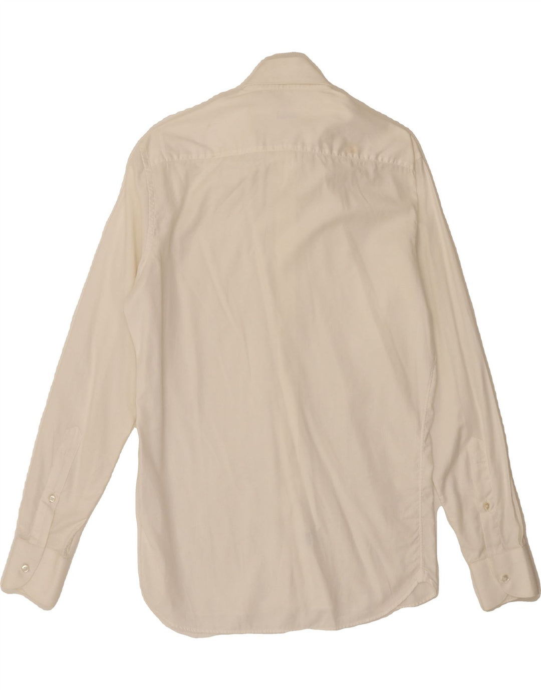 MOREAL Mens Shirt Medium White Cotton Vintage Moreal and Second-Hand Moreal from Messina Hembry 