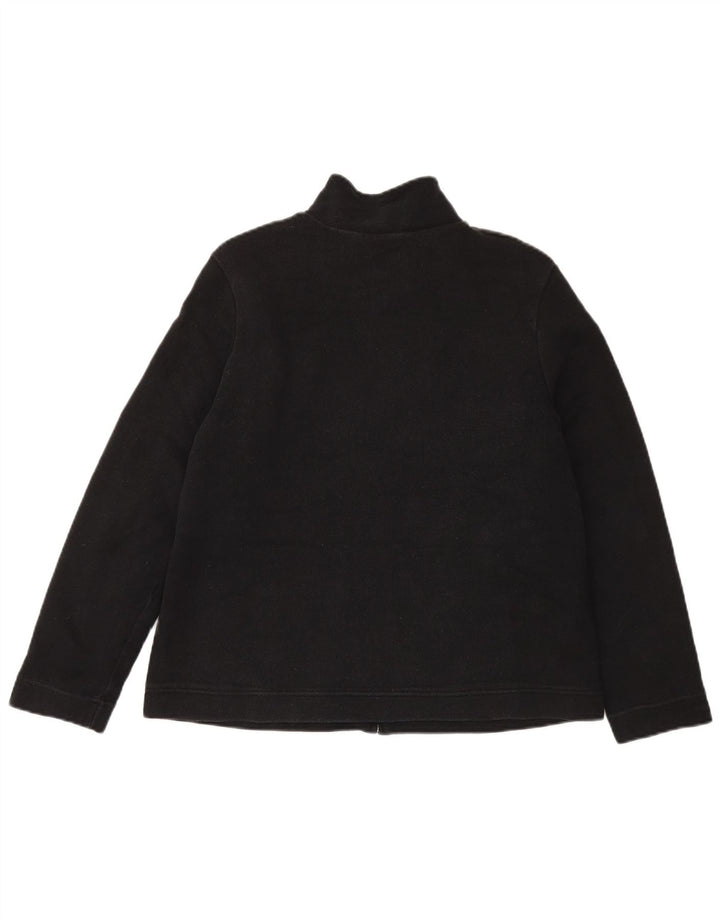 Marks & Spencer Veste de survêtement Sherpa pour femme UK 14 Large Noir